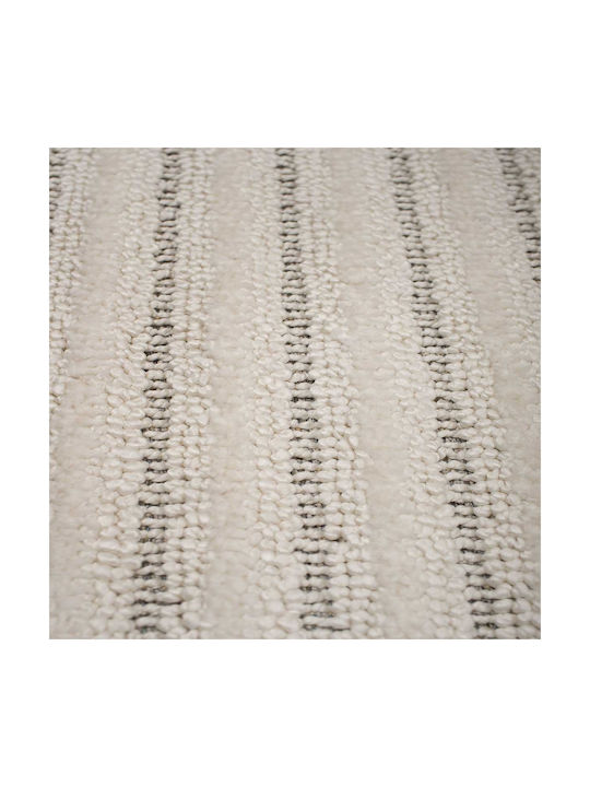 Biokarpet Wohnzimmer Teppich Pecora 16666 W 01 Weiß 200x290