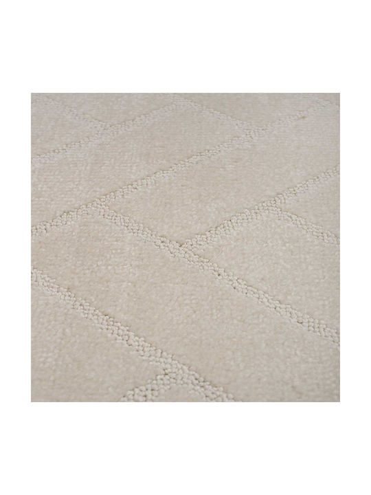 Biokarpet Pecora 16687 W 01 White-133x190