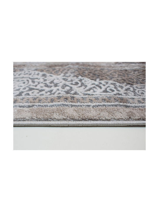 Tzikas Carpets Elements 33116- Χαλί Ορθογώνιο Μπεζ-Καφέ-Γκρι-Χρυσό 200x290cm