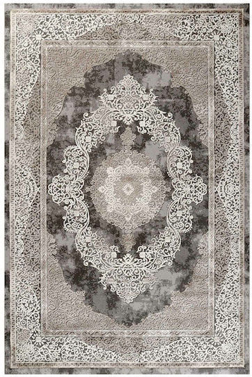 Tzikas Carpets Elements Teppich Rechteckig Synthetisch,Polyester/Cotton/Leather Braun