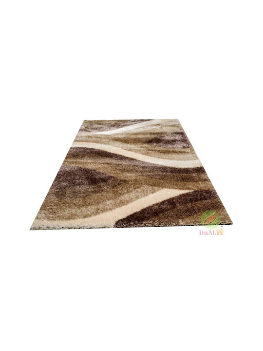 Χαλί Μεταξένιο 100x200cm Brown