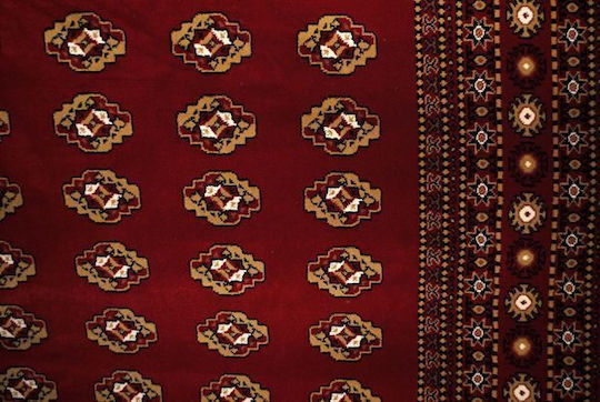 Klonaras 914 Χαλί Ορθογώνιο με Κρόσια Orian Red 160x230cm