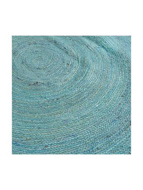 Balsan Plain Χειροποίητο Χαλί Στρογγυλό Καλοκαιρινό από Γιούτα Turquaz Φcm