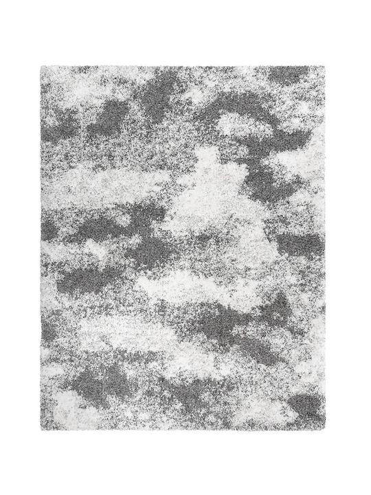 Saray Home Moroccan Abstract Χαλί Ορθογώνιο Shaggy Γκρι 240x300cm