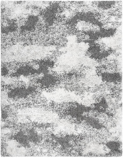 Saray Home Moroccan Abstract Χαλί Ορθογώνιο Shaggy Γκρι 240x300cm