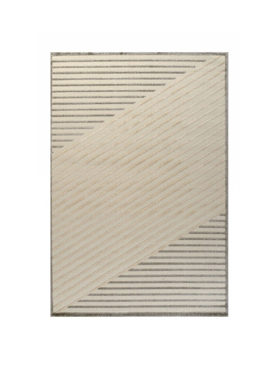 Tzikas Carpets 52001-103 Χαλί Ορθογώνιο White-grey 133x190cm