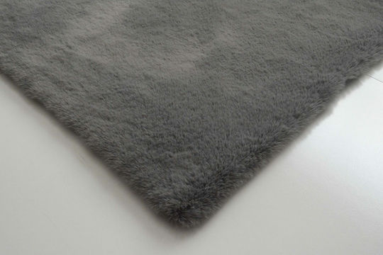 Newplan Puffy Anti-slip Shaggy Furry FC7A Dark Grey