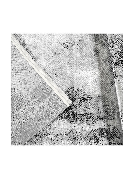 Balsan Monaco Moma Rug Rectangular Grey / Black