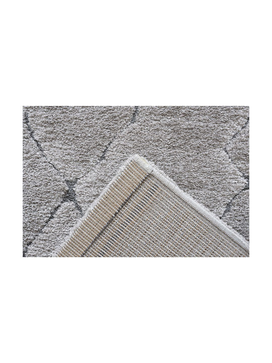 Ragolle Teppich Rechteckig Synthetisch,Polyester/Cotton/Leather Gray