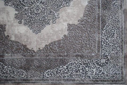 Tzikas Carpets Elements Teppich Rechteckig Synthetisch,Polyester/Cotton/Leather Lila