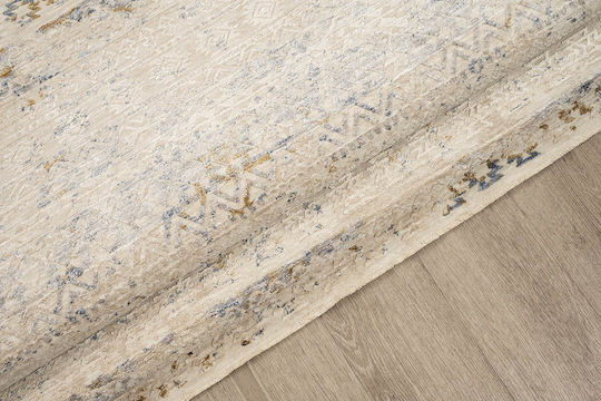 Newplan Bomonti 2640 Teppich Rechteckig Synthetisch,Polyester/Cotton/Leather Grey Beige