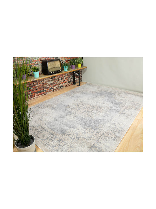 Ezzo Venice 9198ACD Χαλί Ορθογώνιο Grey 200x250cm