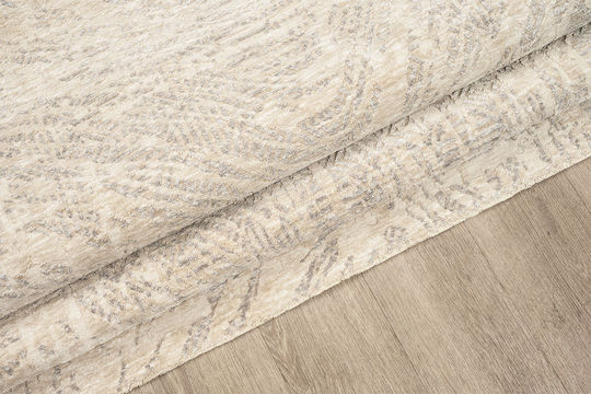 Newplan Bomonti 3430 Teppich Rechteckig Synthetisch,Polyester/Cotton/Leather Grey Beige