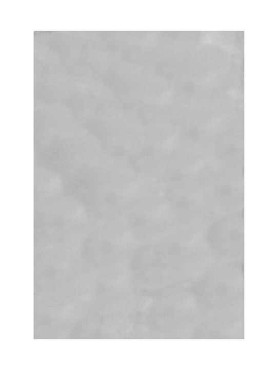 Saray Home Solid Rutschfest Teppich Rechteckig Zottelig Pelzige Gray