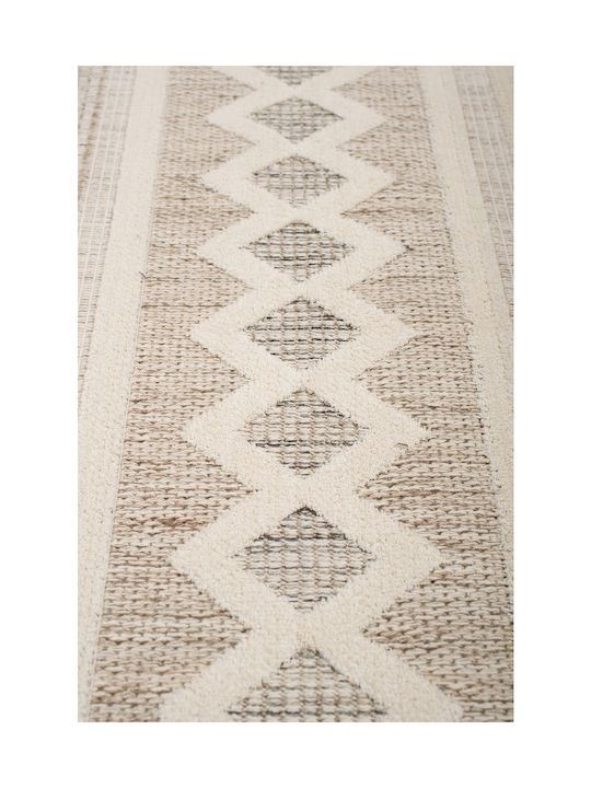 Βιοκαρπέτ All Cotton C102A Χαλί Διάδρομος Βαμβακερό Natural 80x150cm