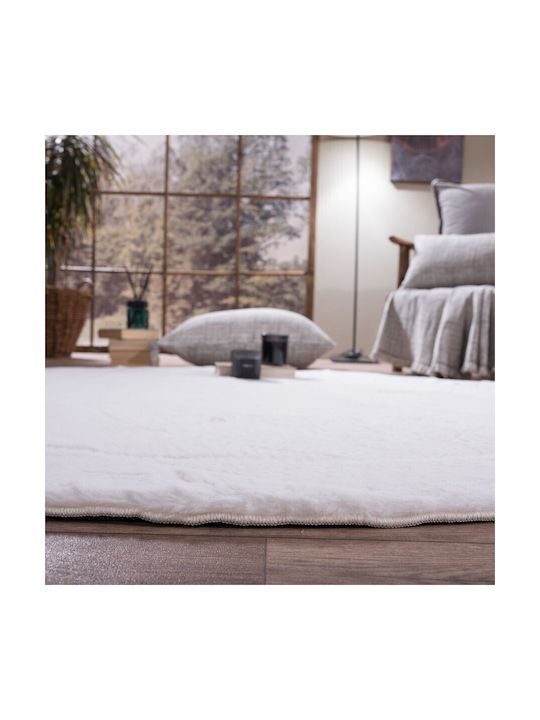 Teoran Floor Rutschfest Teppich Rund Synthetisch,Polyester/Cotton/Leather 01 Rotunda