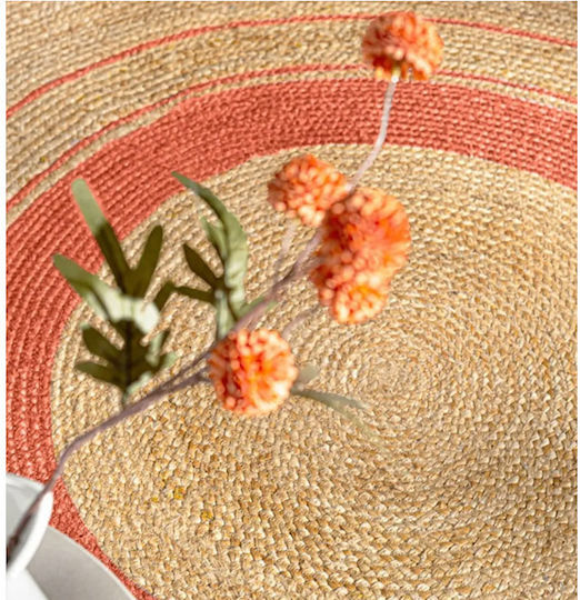 Guy Laroche Grande Χαλί Στρογγυλό Καλοκαιρινό Coral Φ150cm