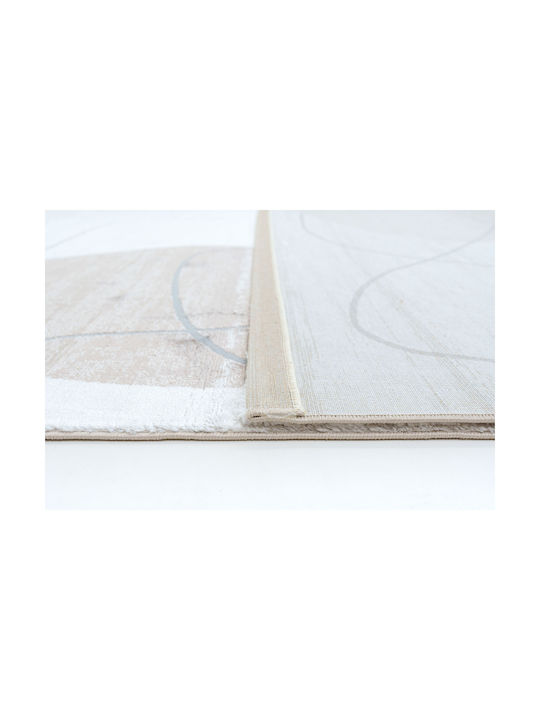 Ezzo Asti D149ah9 Teppich Kamin Rechteckig Synthetisch,Polyester/Cotton/Leather Cream