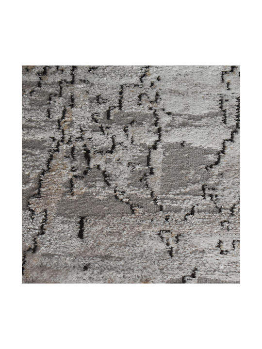 Saray Home Springs Spg01 Teppich Rechteckig Synthetisch,Polyester/Cotton/Leather Ivory-Grey