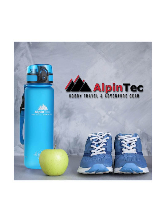 AlpinPro Mood Water Bottle Plastic Bike 500ml Blue