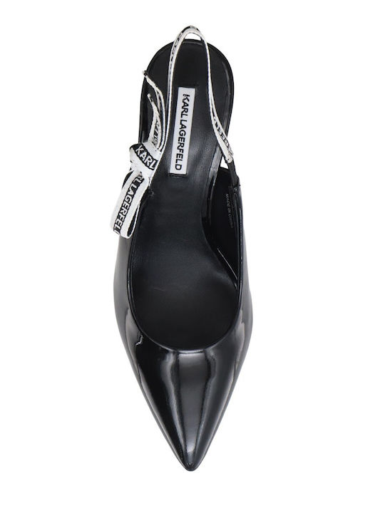 Pumps mit Riemchen Schwarz