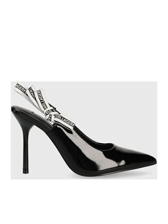 Pumps mit Riemchen Schwarz