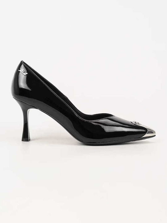 Pumps mit mittelhohem Absatz Schwarz