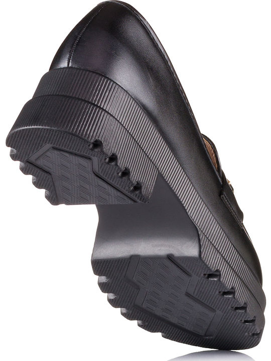 Γυναικεία Loafers σε Μαύρο Χρώμα 330.-L