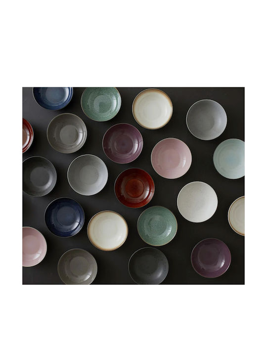 Bitz Plate Pasta Ceramic Black with Diameter 20cm