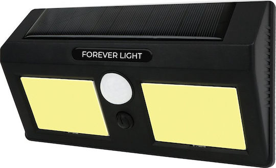 Forever Light Ηλιακό Φωτιστικό 3W 200lm Ψυχρό Λευκό 6000K με Αισθητήρα Κίνησης IP65