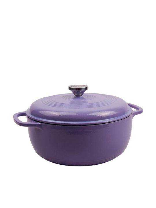 Lodge Βαθιά Κατσαρόλα από Μαντέμι 5.68lt / 34cm
