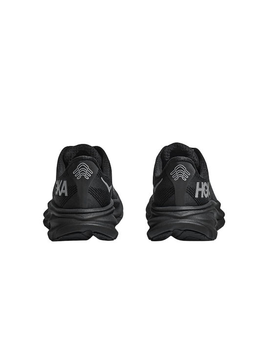 Clifton 9 Sport Shoes Running Waterproof with Gore-Tex Membrane Black