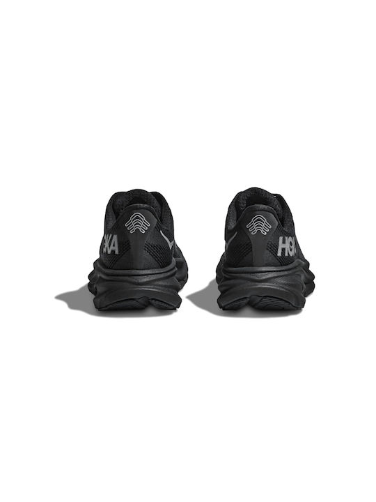Clifton 9 Sport Shoes Running Waterproof with Gore-Tex Membrane Black