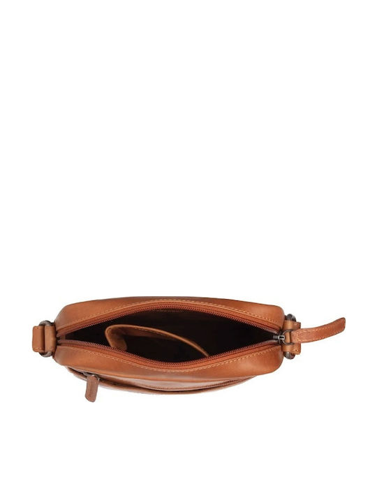 Brand Leather Men's Bag Shoulder / Crossbody Tabac Brown