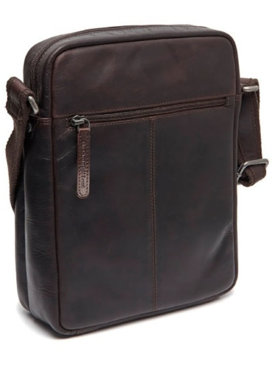 Leather Men's Shoulder / Crossbody Bag Brown