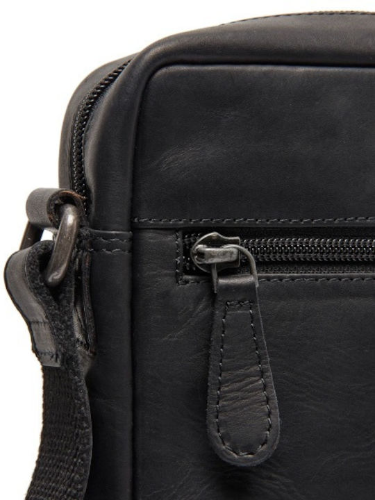 Brand Leather Men's Bag Shoulder / Crossbody Black