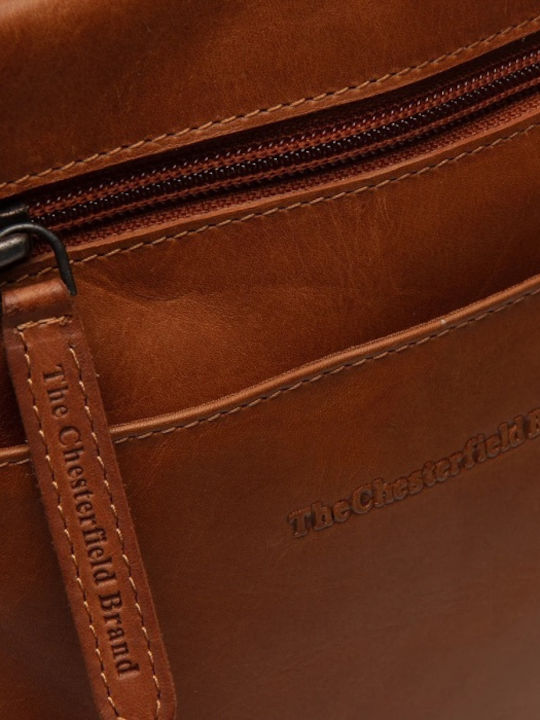 Brand Leather Men's Bag Shoulder / Crossbody Tabac Brown