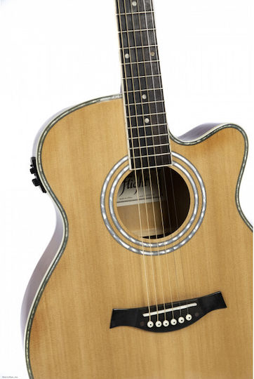 Akustisch Gitarre Ausschnitt Natürlich / Spruce