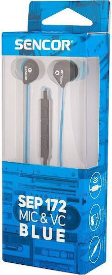 Sencor In-ear headphones In Ear Blue SEP 172 VCM