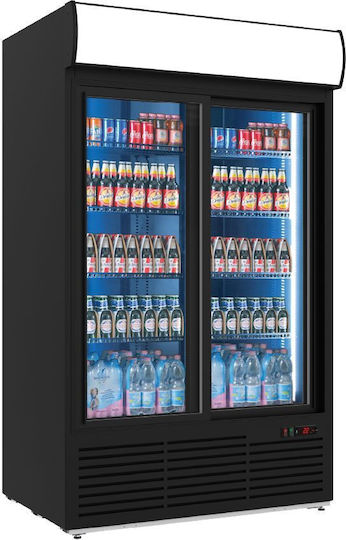 Metalfrio S1300 SC DD Getränkekühlschrank 1230Es Doppeltürig H200xB120xT83.5cm