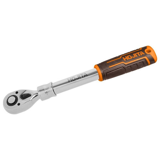 Hojita Hjwq1d12 Sliding T-Bar Handle Ratchet 72t 1/2'' Telescopic 320-450mm