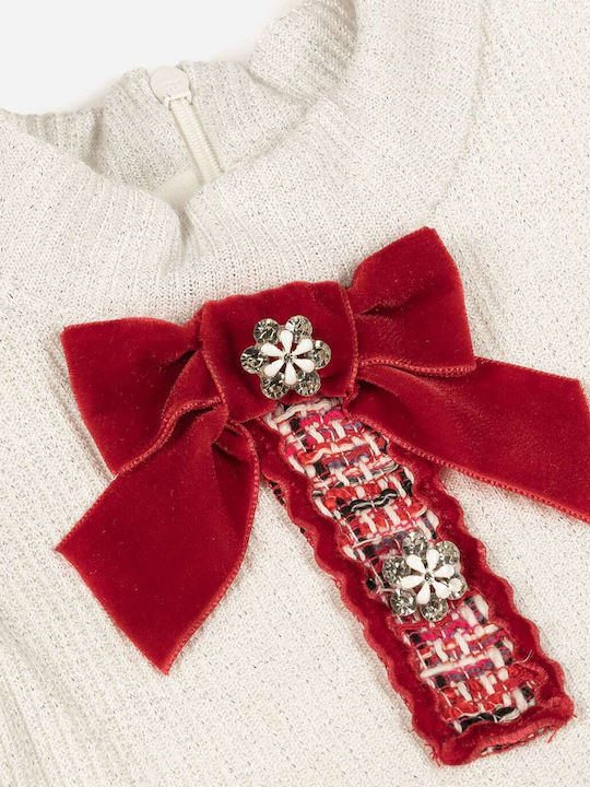 Παιδικό Φόρεμα Ivory, Red