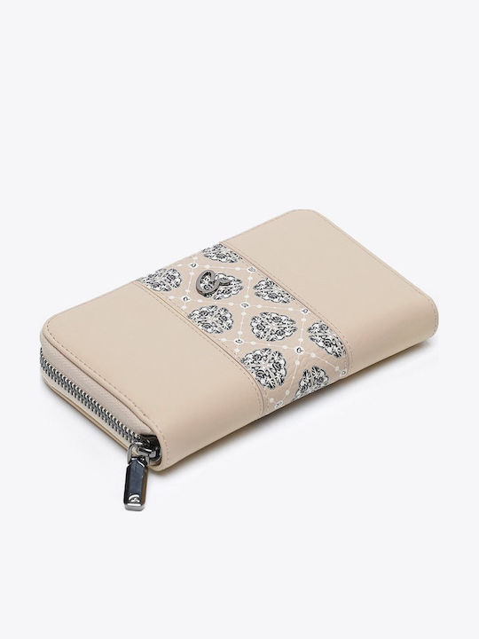 Large Women's Wallet Classic Beige