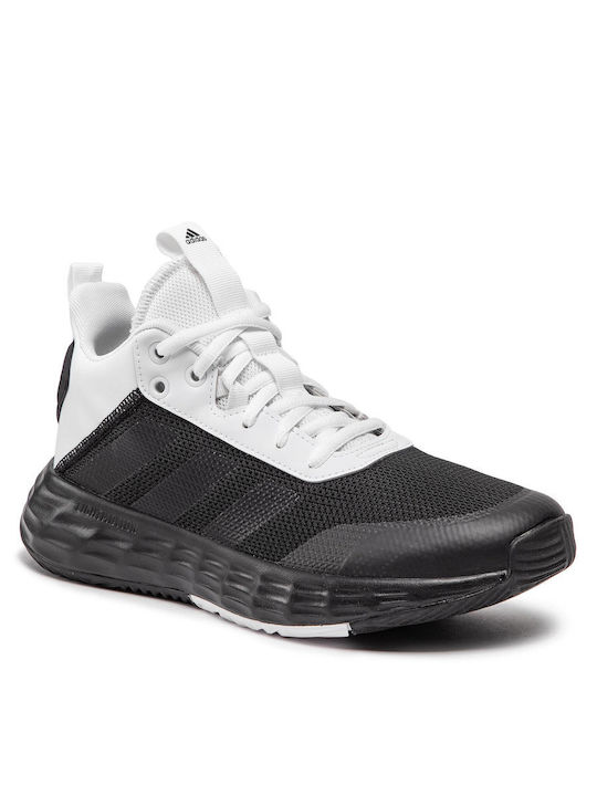 Own the Game 2.0 Ψηλά Μπασκετικά Παπούτσια Core Black / Cloud White