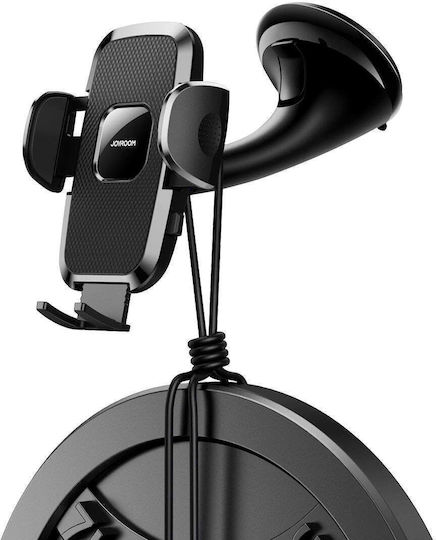 Joyroom Car Mobile Mount 4.7" - 6.7" with Adjustable Hooks Black