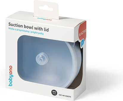 Babyono Baby Food Bowl made of Silicone Blue