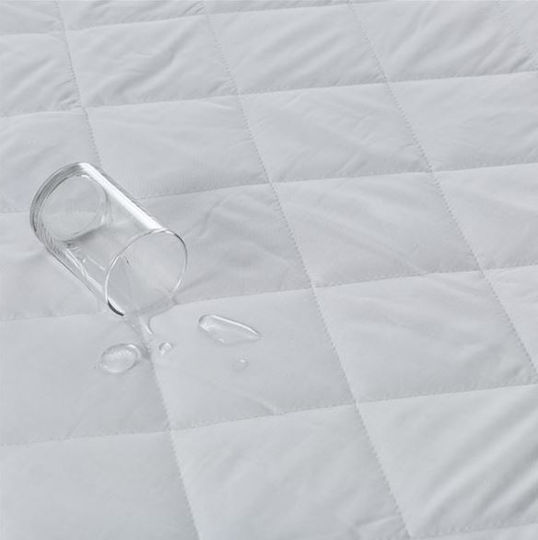Kidizi Protecție pentru Saltea Dublu Waterproof Alb 140x200cm