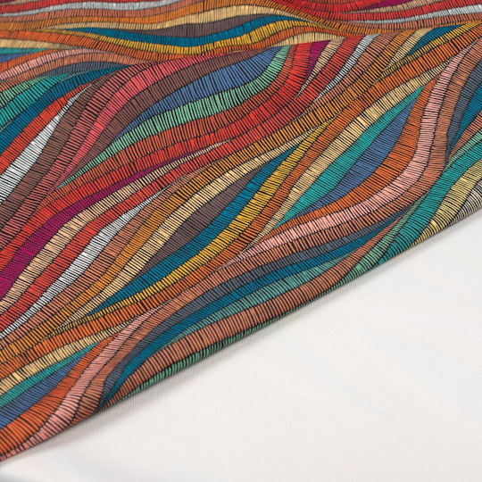 Kidizi Κουρτίνα Συσκότισης με Τρέσα Waves Delight 180x240εκ.