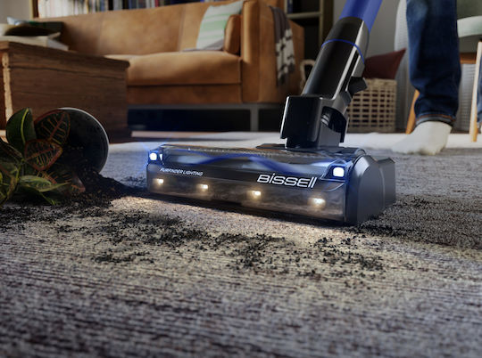 Bissell Powerclean Furguard Pro Rechargeable Vacuum 2 in 1 Stick & Hand 25.2V Blue
