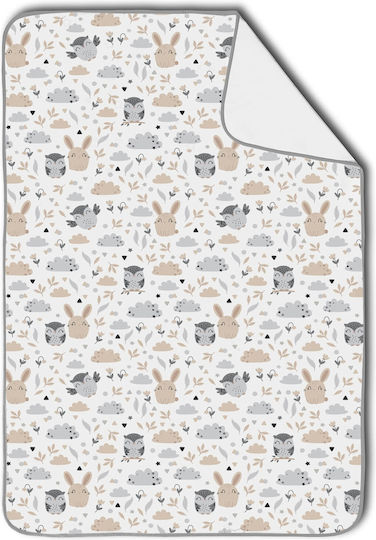 Kidizi Baby-Soßtuch Mehrfarbig 78x60cm. 2Stück